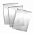 Пакет с бегунком 400*500 мм., матовый,130 мкм. EVA